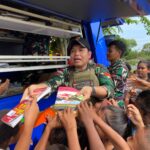 Perpustakaan Keliling ala TNI untuk Anak-Anak Perbatasan RI-PNG