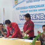 164 Usulan Program Kerja Dihasilkan dalam Musrenbang Distrik Miktim