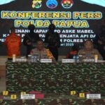 Desetir Polres Yalimo Aske Mabel Ditangkap Satgas Ops Damai Cartenz 2025.