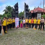 Rangkaian HUT ke-79 Bhayangkara Polri, Polres Mimika Bersih-bersih Rumah Ibadah