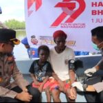 Polres Mimika Laksanakan Bakti Kesehatan Klinik Terapung dalam Rangka Hari Bhayangkara ke-79