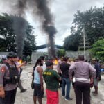 Keluarga Korban Laka Tunggal Lakukan Pemalangan di CP 28