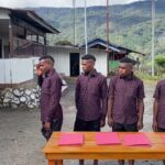 Menyesal Bergabung OPM, 4 anggota OPM Ikrar Setia Kembali Kepada NKRI