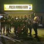 Kolaborasi Tim Opsnal Polsek Miru dan Tim Buser Polres Mimika Berhasil Ringkus Pelaku Pembacokan