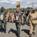 Pangdam XVII/Cenderawasih Kunker ke Kabupaten Yahukimo