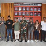 Dandim 1710 Mimika Terima Kunjungan KPU dan Bawaslu