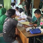 Korem 173/PVB Gelar Donor Darah, Pengobatan Gratis, dan Pembagian Sembako Sambut HUT ke-80 TNI.