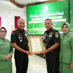 Pangdam Didampingi Ketua Persit KCK Daerah XVII/Cenderawasih Pimpin Sertijab Aslog Kasdam dan Kapendam