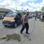 Satuan Lalulintas Tangani Laka Lantas di Jalan Budi Utomo, Satu Orang Meninggal Dunia di TKP