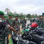 Kodim 1710/Mimika Lakukan Pemeriksaan Kendaraan Dinas