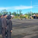 Khidmatnya Upacara Peringatan Hari Pahlawan ke-80 di Polres Mimika
