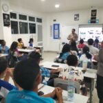 Polresta Jayapura Sosialisasikan Penerimaan SMA Kemala Taruna Bhayangkara di Sekolah Kalam Kudus Argapura‎