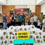 Sukacita Natal, Kodam XVII/Cenderawasih, Berbagi di Sejumlah Gereja