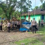 Apel Gabungan, Aparat Keamanan Kembali Lakukan Pembongkaran Tenda di Kwamki