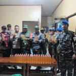 230 LITER Miras Lokal Disita di Pelabuhan Poumako