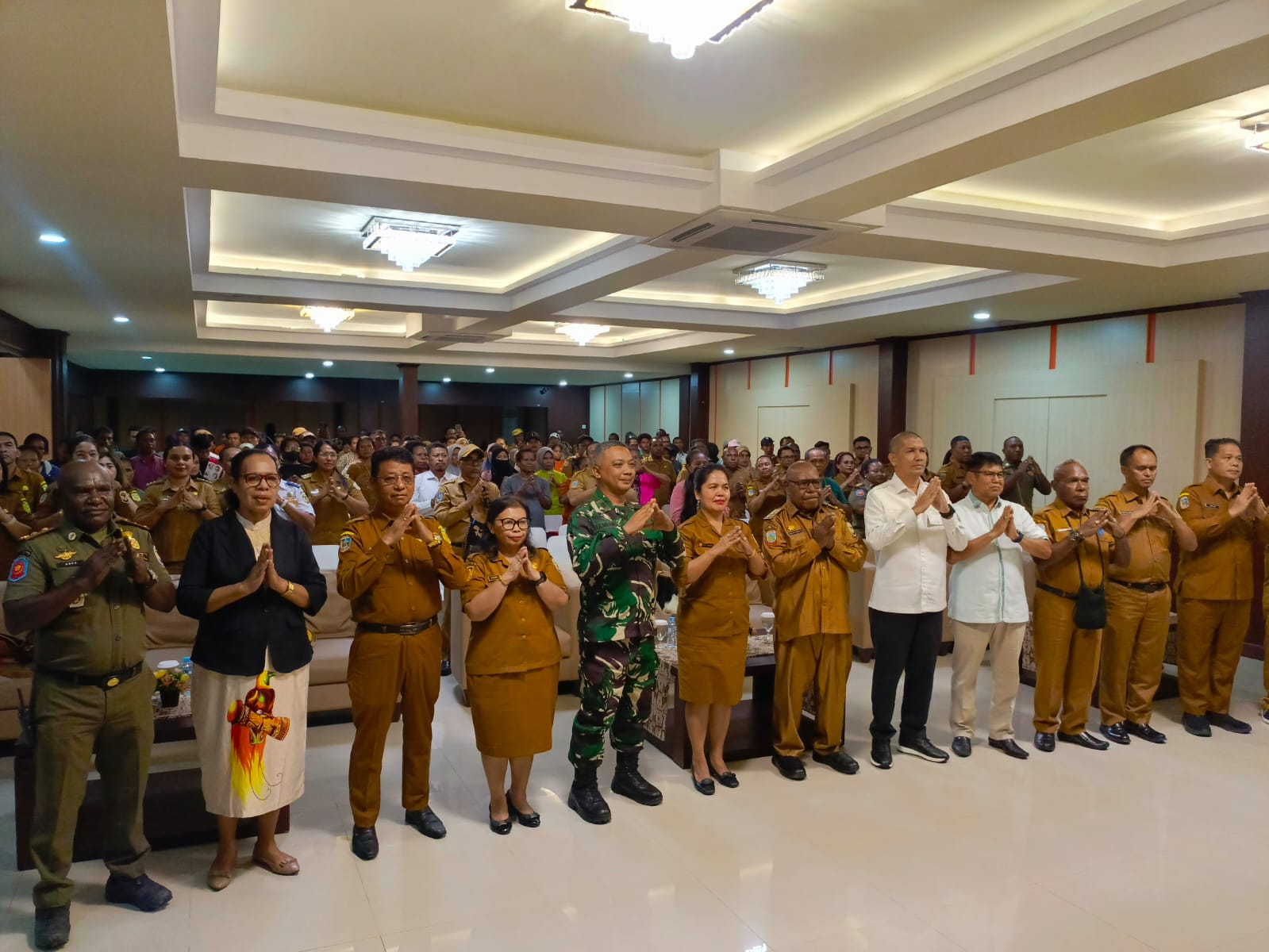 Satpol PP Mimika Sosialisasikan Perda Perlindungan UMKM Orang Asli Papua