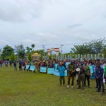 Ratusan Massa FRP Timika Demo di DPRK Mimika, Soroti SDA hingga Tuntut Pembubaran MRP