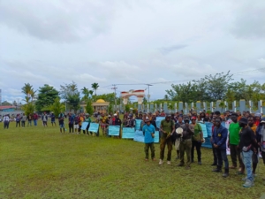 Ratusan Massa FRP Timika Demo di DPRK Mimika, Soroti SDA hingga Tuntut Pembubaran MRP