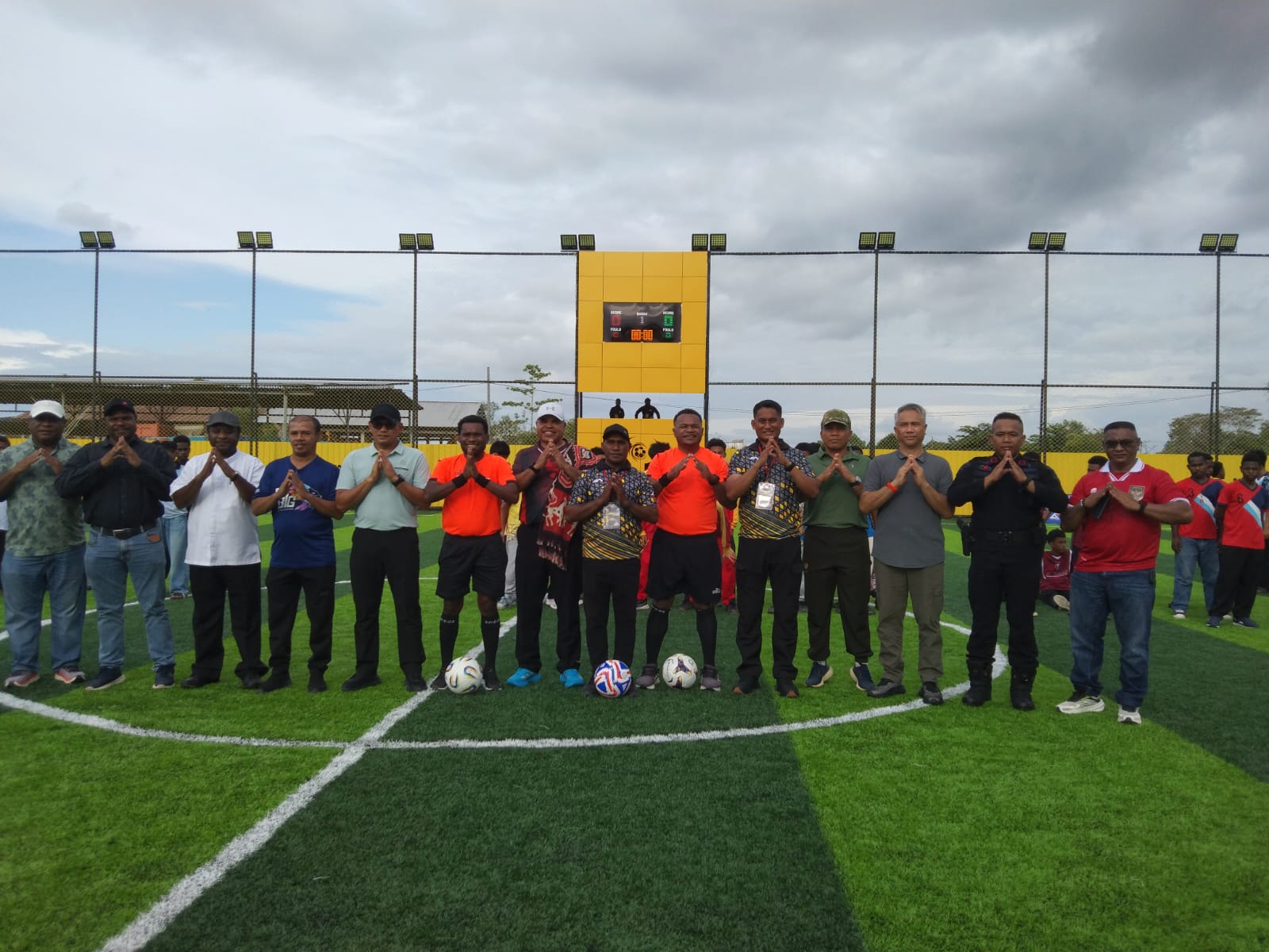 Kapolda Cup Mini Soccer 2026 Diikuti 32 Tim SMP di Mimika