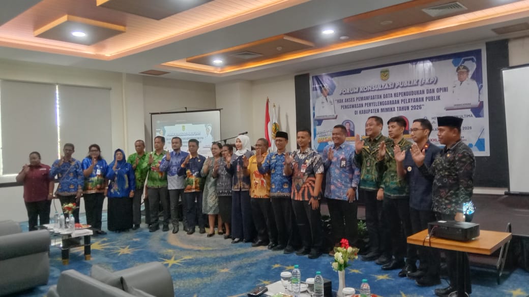 Disdukcapil Mimika Perkuat Akses Data Lewat FKP