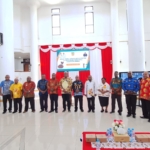 Bupati Mimika Pimpin Sertijab 8 Kepala Distrik, Ingatkan soal Kehadiran di Lapangan