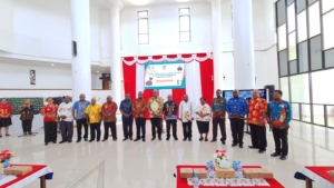 Bupati Mimika Pimpin Sertijab 8 Kepala Distrik, Ingatkan soal Kehadiran di Lapangan