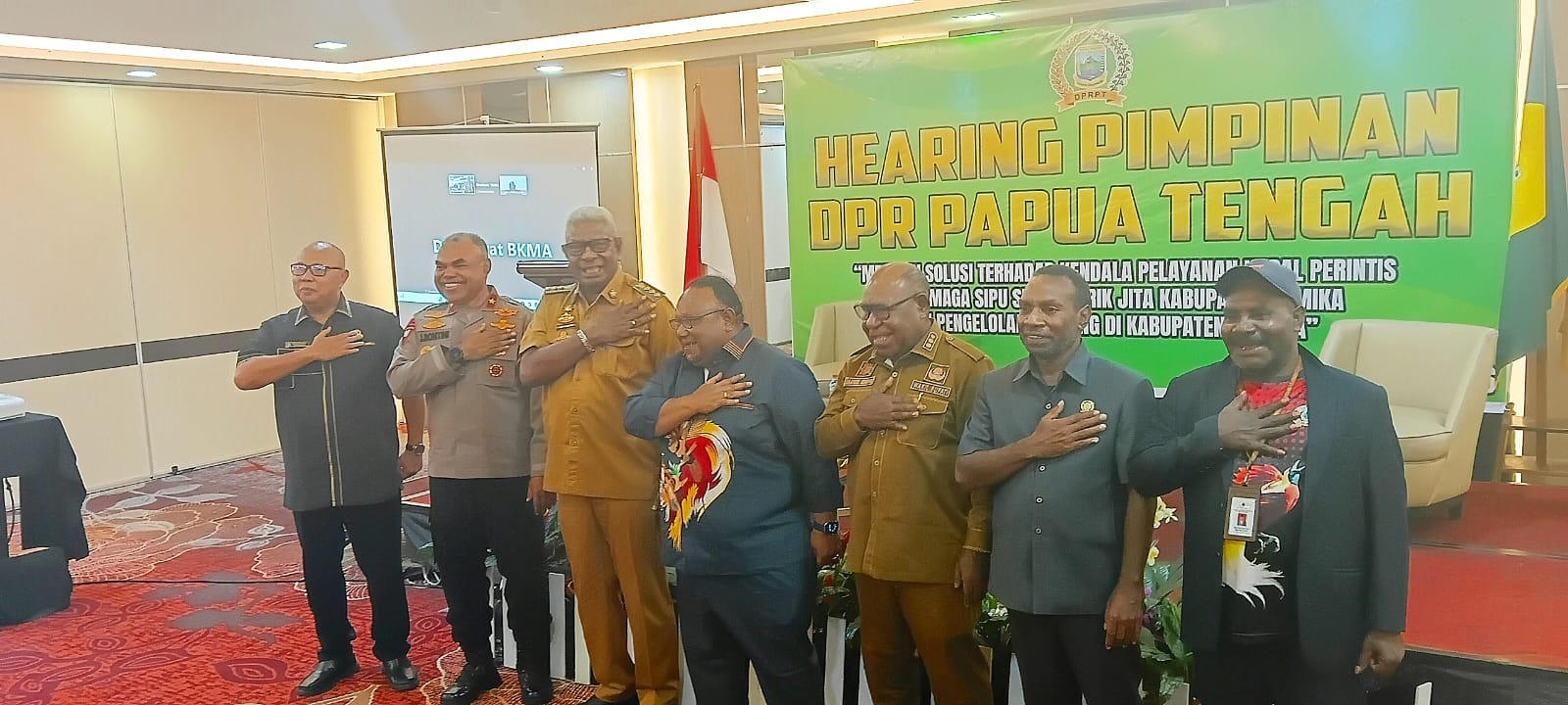 ODPR Papua Tengah Gelar Hearing Bahas Kapal Perintis dan Tailing di Mimika