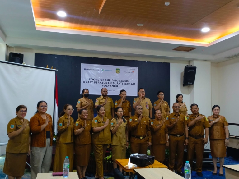 FGD Rancangan Perbup Posyandu di Mimika: Menuju Layanan Masyarakat Terintegrasi