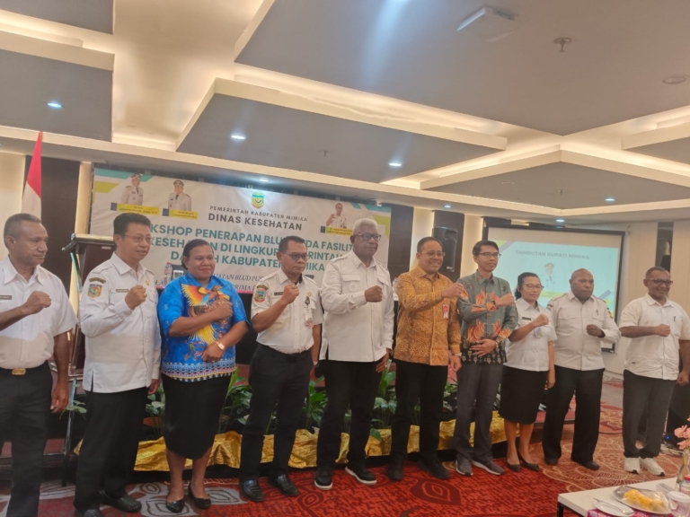 Pemerintah Kabupaten Mimika Gelar Workshop BLUD untuk Tingkatkan Layanan Kesehatan