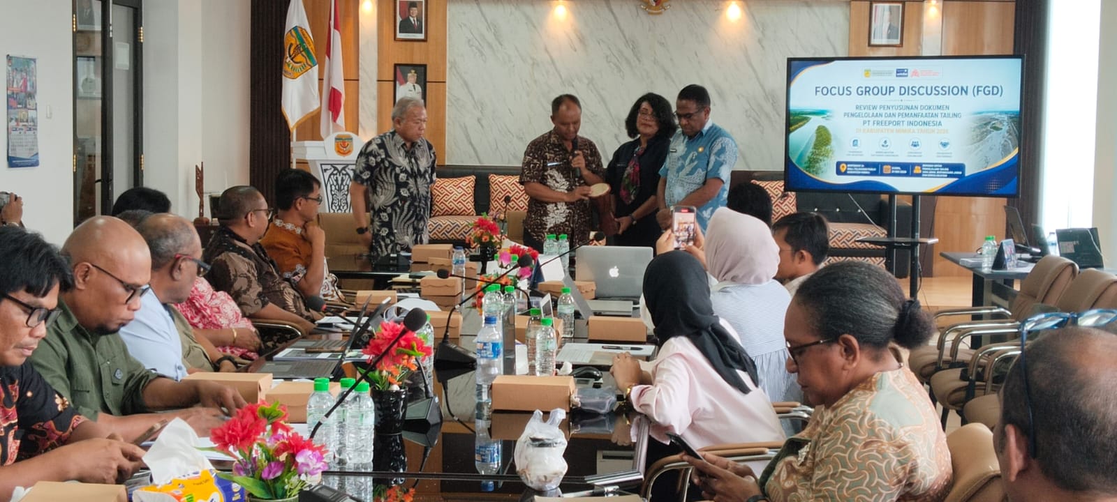 BRIDA Mimika Kebut Revisi Masterplan Tailing, Bupati: Ini Potensi Bukan Limbah