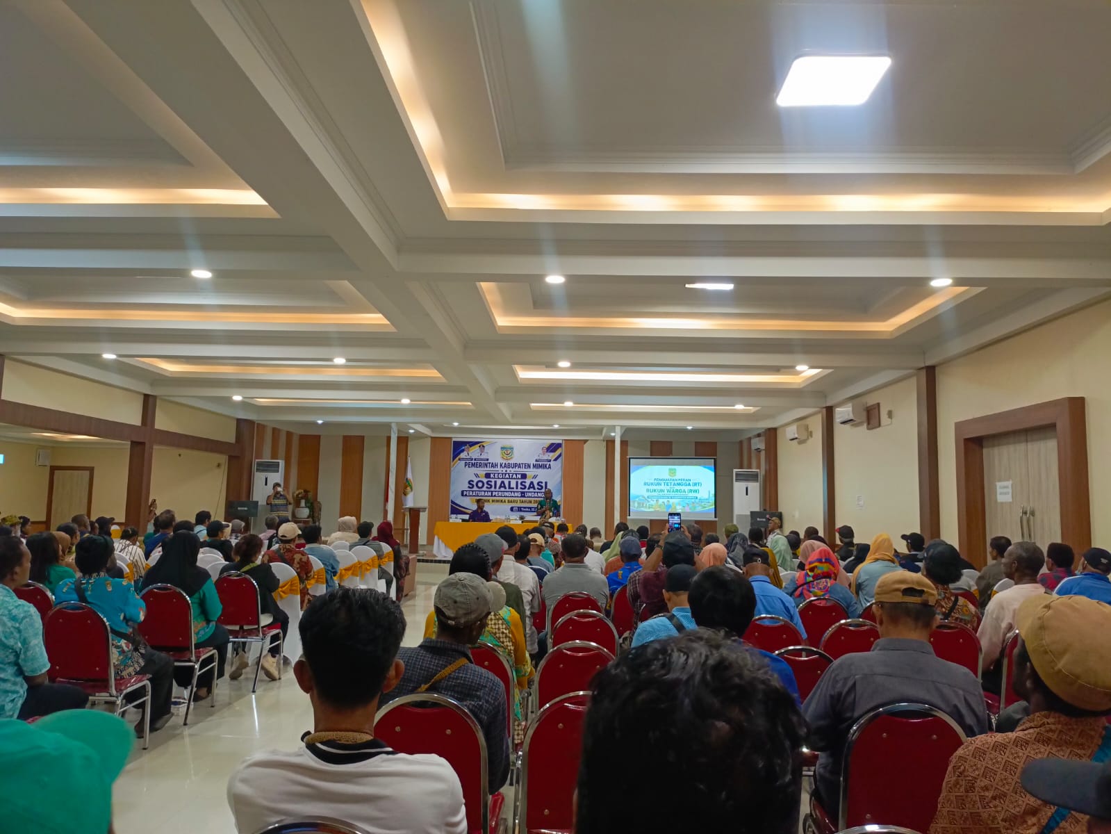 184 Ketua RT se-Mimika Baru Dibekali Pemahaman Hukum, Pemkab Dorong Demokrasi dari Akar Rumput