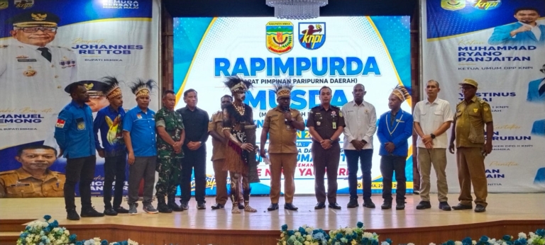 Pemerintah Mimika Buka RAPIMPURDA dan MUSDA KNPI: Pemuda Harus Jadi Pelopor Persatuan dan Agen Perubahan