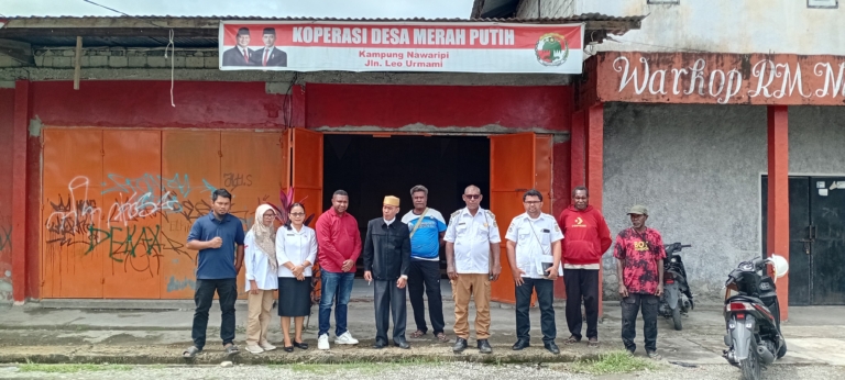 Pemerintah Kampung Nawaripi Dorong Koperasi Merah Putih Kelola PPI Pomako