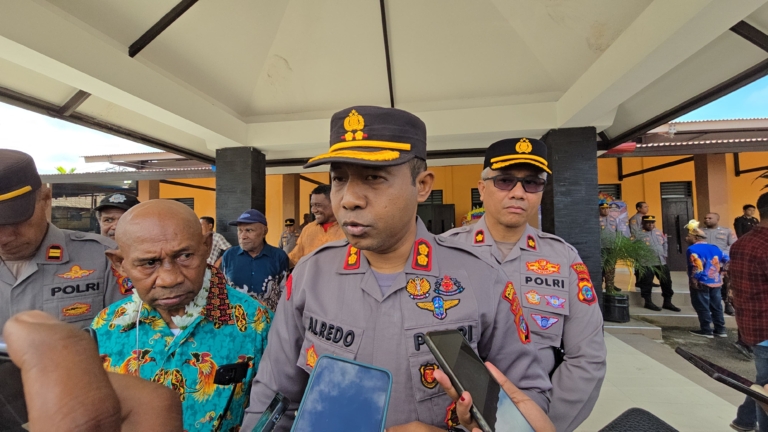 Kapolres Mimika Baru Tegaskan Perkuat Soliditas Internal Sebelum Jalin Sinergi dengan Forkopimda