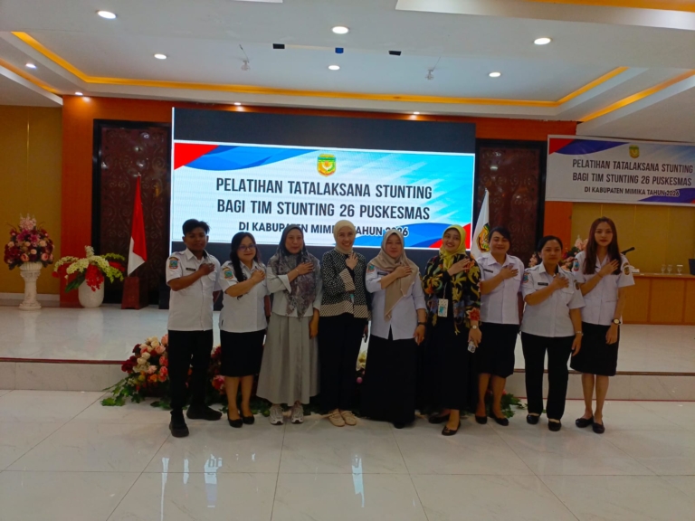 Dinkes Mimika Gelar Pelatihan Tatalaksana Stunting bagi 26 Puskesmas