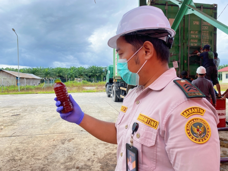 604 Ton CPO Mimika Dikirim ke Surabaya, Nilai Tembus Rp6 Miliar