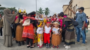78 TK di Mimika Ramaikan Pawai Budaya, Perkenalkan Keberagaman Nusantara Sejak Dini