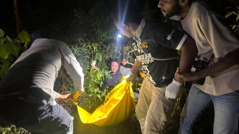 Pengemudi Ojek Tewas Bersimbah Darah di Parit, Satu Korban Selamat