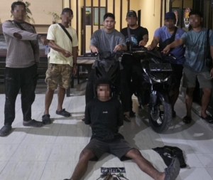 Polsek Mimika Baru Ringkus Terduga Pelaku Curanmor di Nawaripi