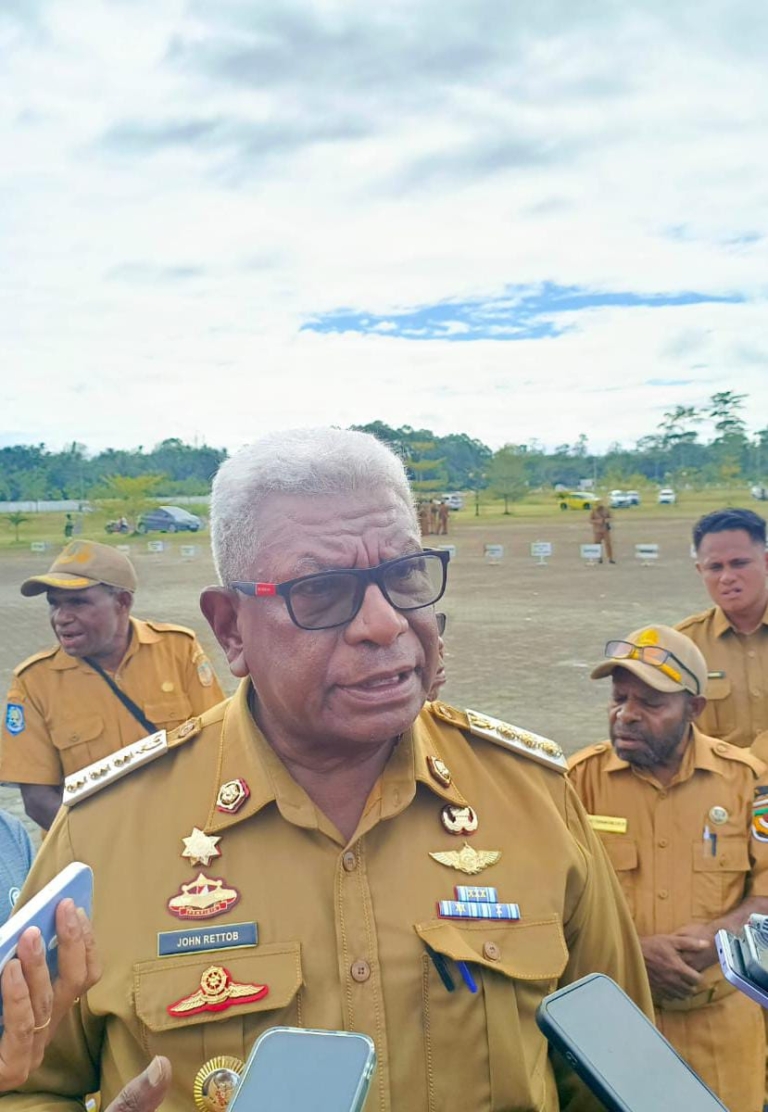 Bupati Mimika Ajak Masyarakat Kibarkan Merah Putih Sepanjang Agustus 2026