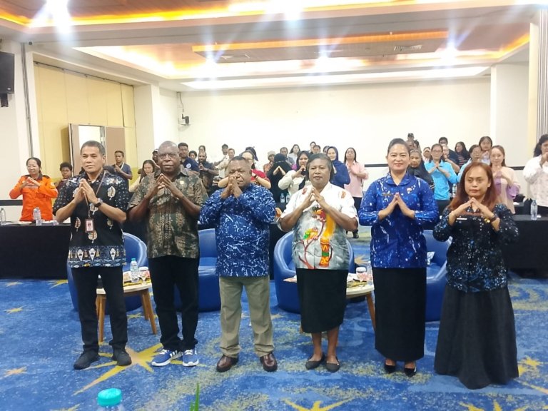 Pemerintah Kabupaten Mimika Gelar Sosialisasi Penguatan LK3 untuk Tingkatkan Kesejahteraan Keluarga