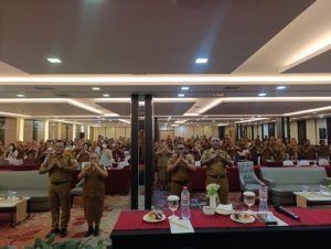 Dinkes Mimika Evaluasi Program Pusjaki dan Kaka Sehat, Tekankan Layanan Kesehatan di Tengah Tantangan Geografis