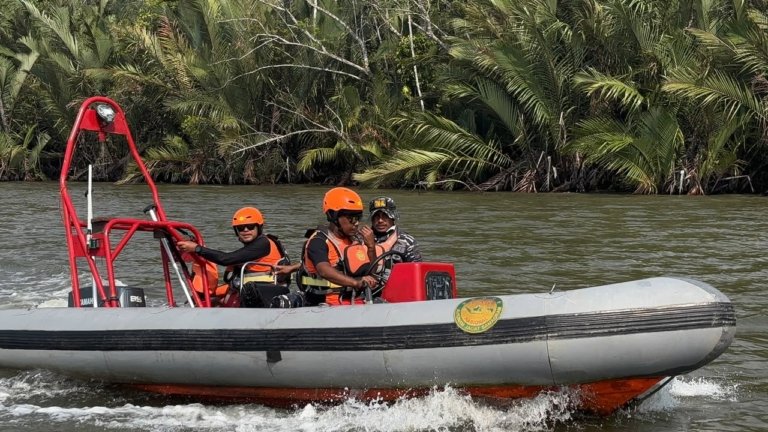 Operasi SAR Hari Ke-4 Pencarian 4 Korban Tenggelam di Muara Betcbamu Asmat Masih Nihil