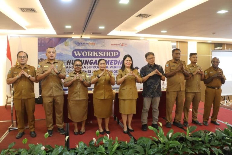 Pemkab Mimika Dorong Jurnalis Tingkatkan Kompetensi dan Profesionalisme di Era Digital