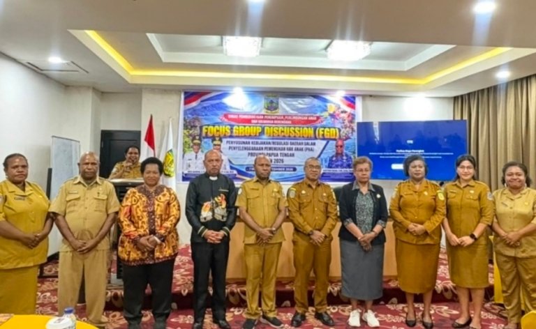 Pemprov Papua Tengah Susun Regulasi Pemenuhan Hak Anak