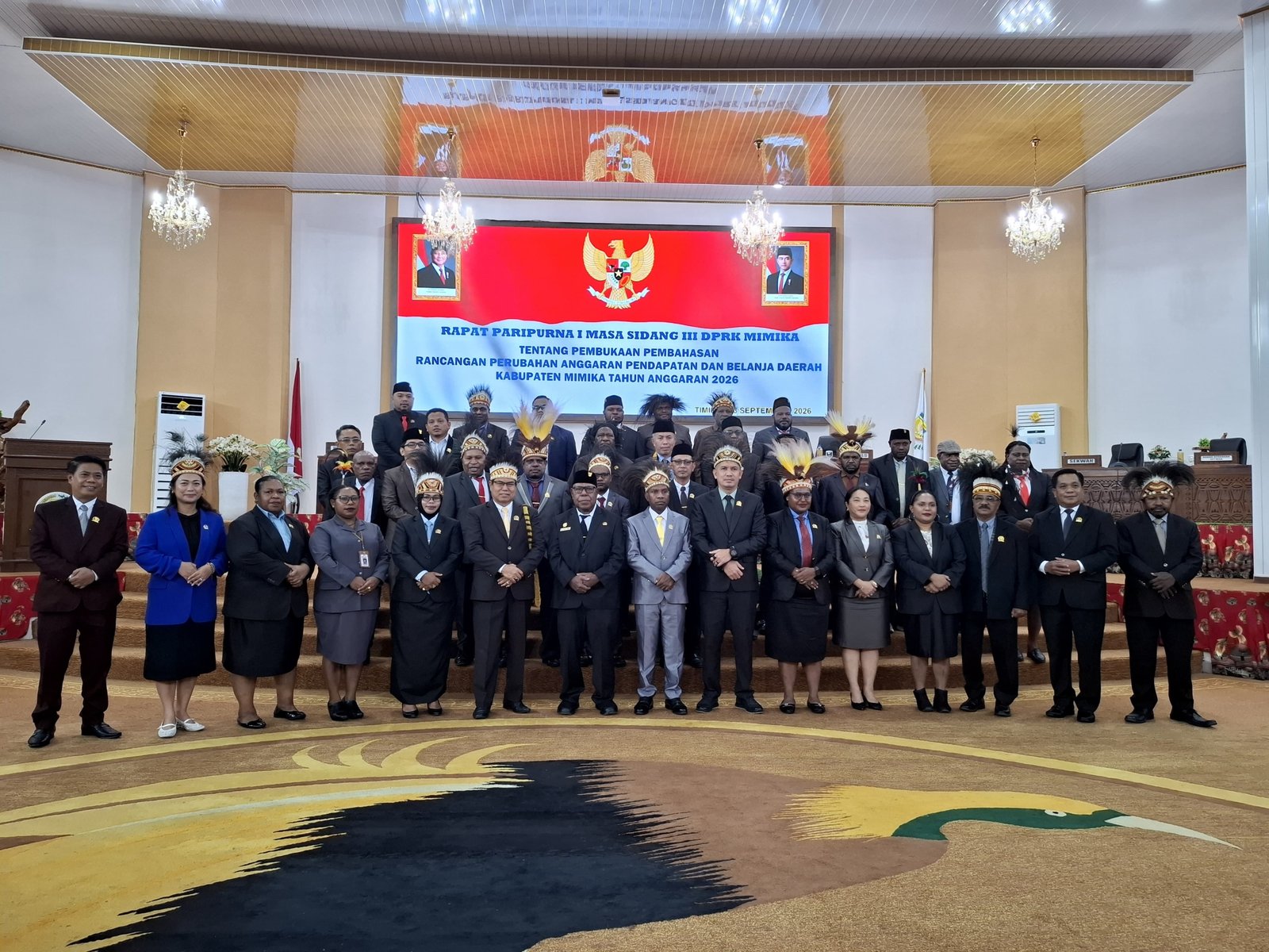 Pemkab dan DPRK Mimika Resmi Mulai Pembahasan Raperda Perubahan APBD 2026