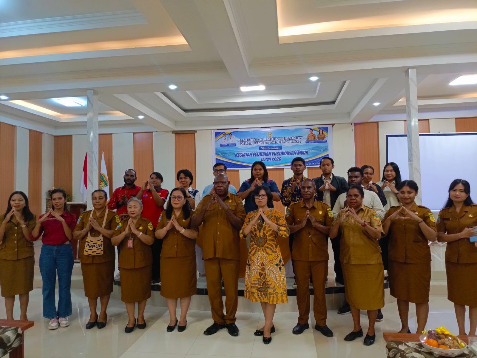 Dispora Mimika Gelar Pelatihan Pustakawan Muda 2026, Dorong Pemuda Jadi Penggerak Literasi 1 Dispora Mimika Gelar Pelatihan Pustakawan Muda 2026, Dorong Pemuda Jadi Penggerak Literasi