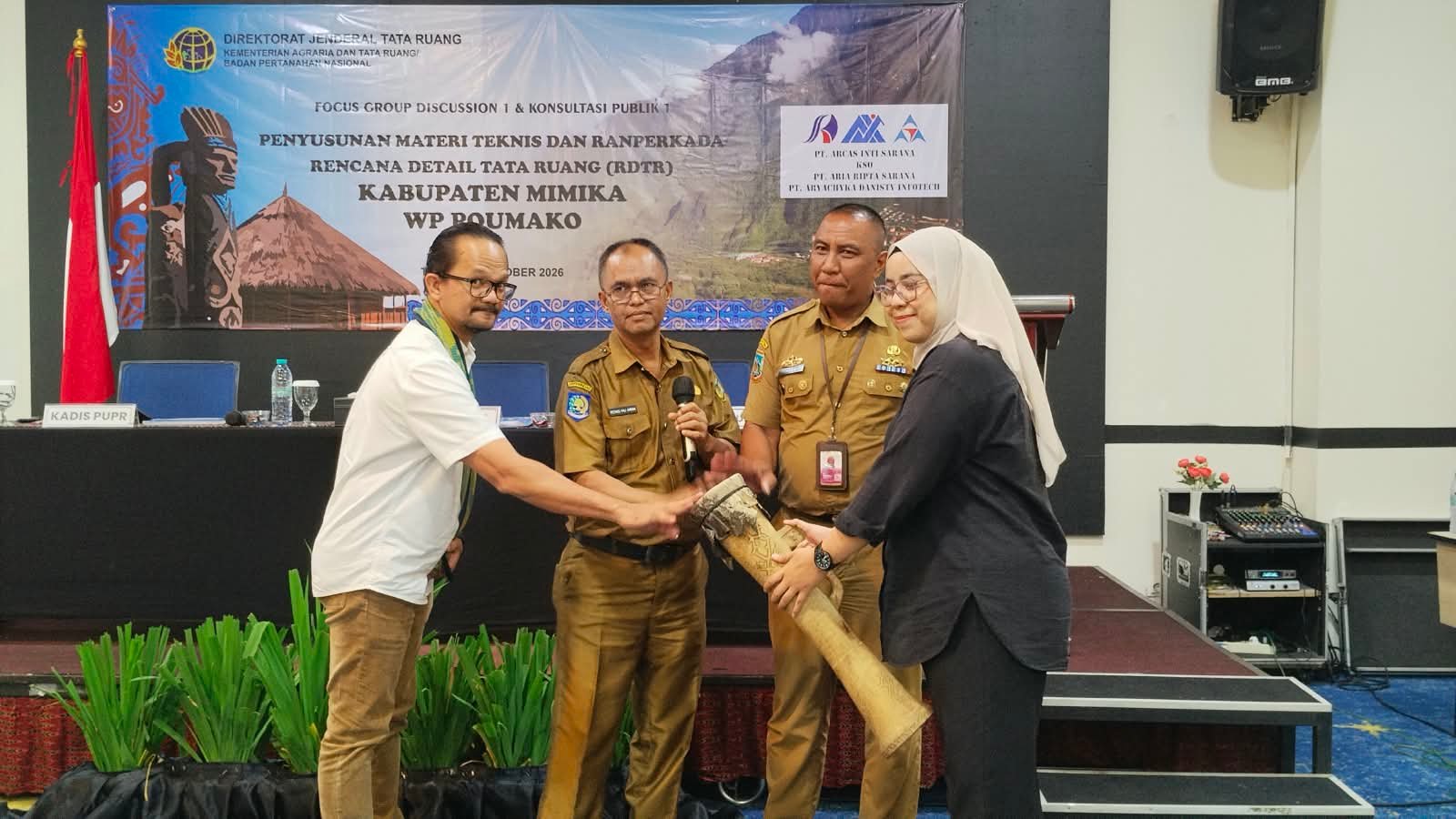 Pemkab Mimika Matangkan RDTR dan KLHS Kawasan Poumako dan Kokonau 1 Pemkab Mimika Matangkan RDTR dan KLHS Kawasan Poumako dan Kokonau