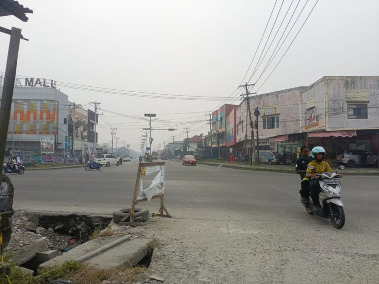BMKG: Kualitas Udara Mimika Masih Tidak Sehat, Asap Papua Selatan Butuh 12–40 Jam ke Timika