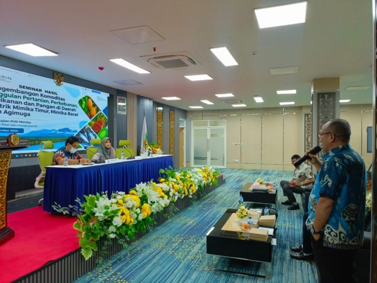BRIDA Mimika Kaji Komoditas Unggulan Pertanian dan Perikanan di Mimika Timur, Mimika Barat, dan Agimuga